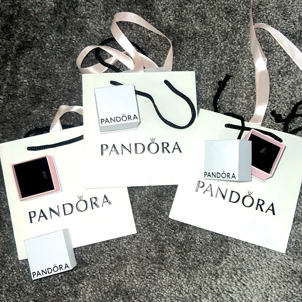 Pandora Gift Bags and Charm boxes - 3 sets